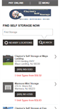 Mobile Screenshot of claytonsselfstorage.com